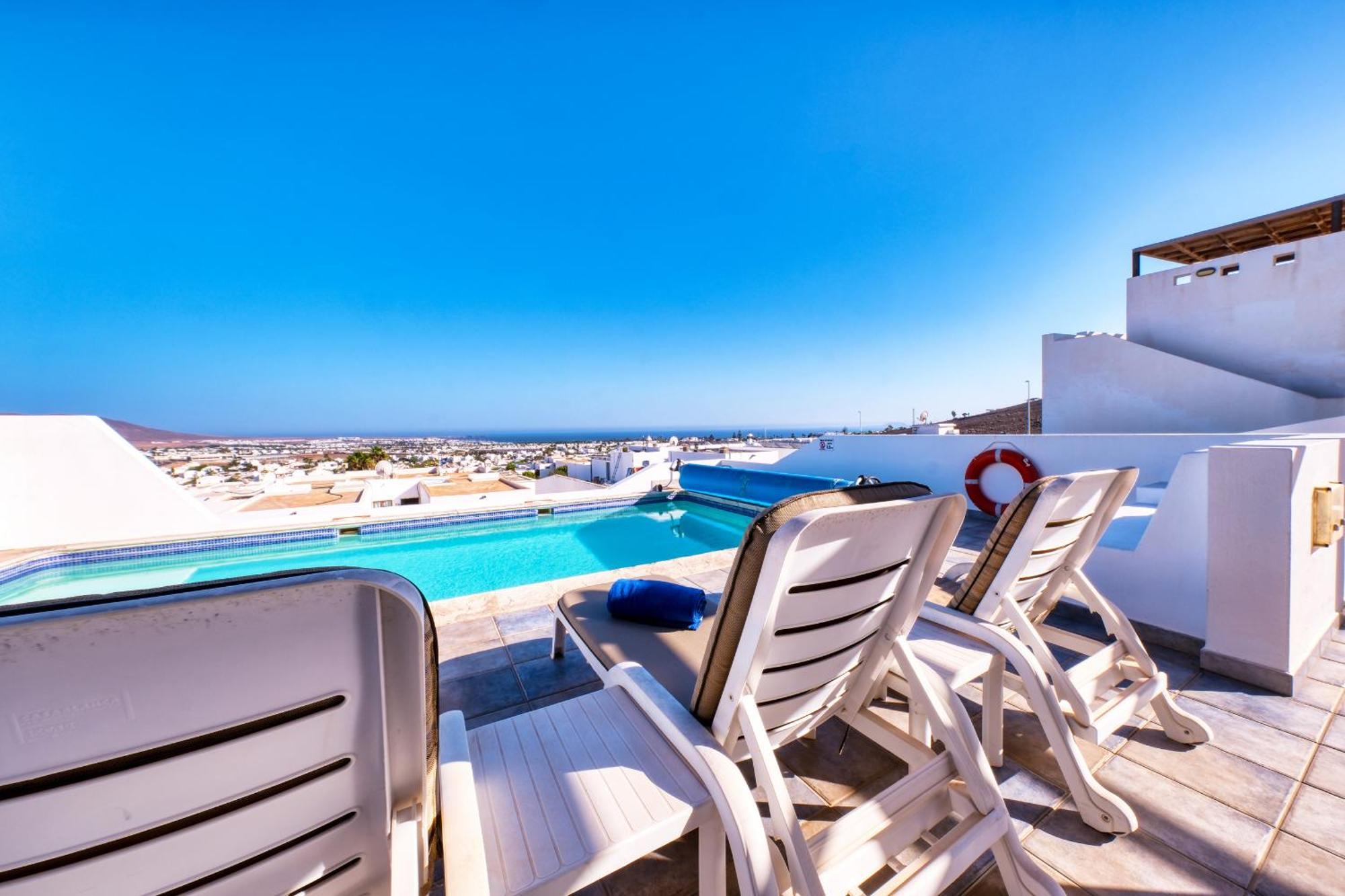 플라야블랑카 Lava And Sea- Private Pool, Amazing Sea Views 빌라 외부 사진