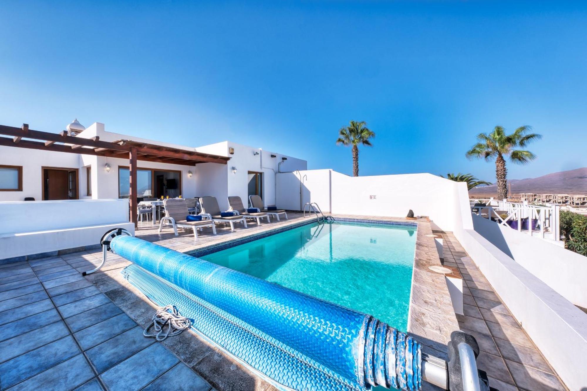 플라야블랑카 Lava And Sea- Private Pool, Amazing Sea Views 빌라 외부 사진